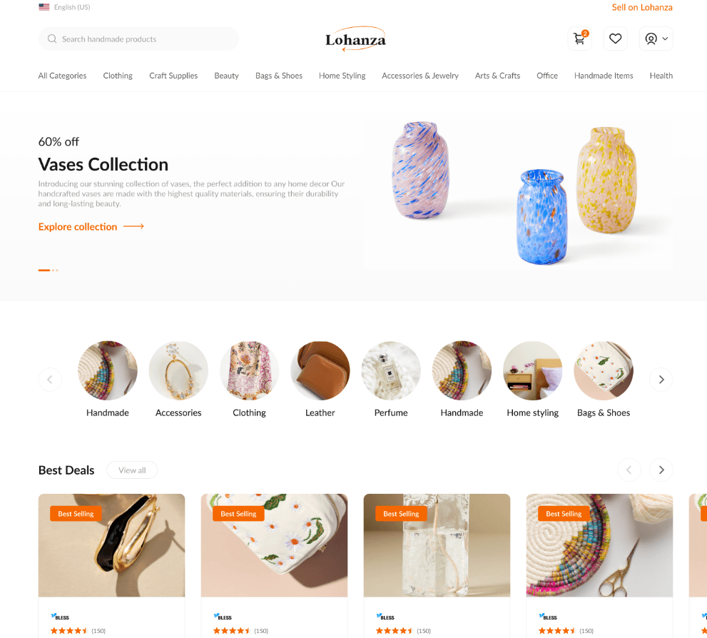 Lohanza E-commerce Platform